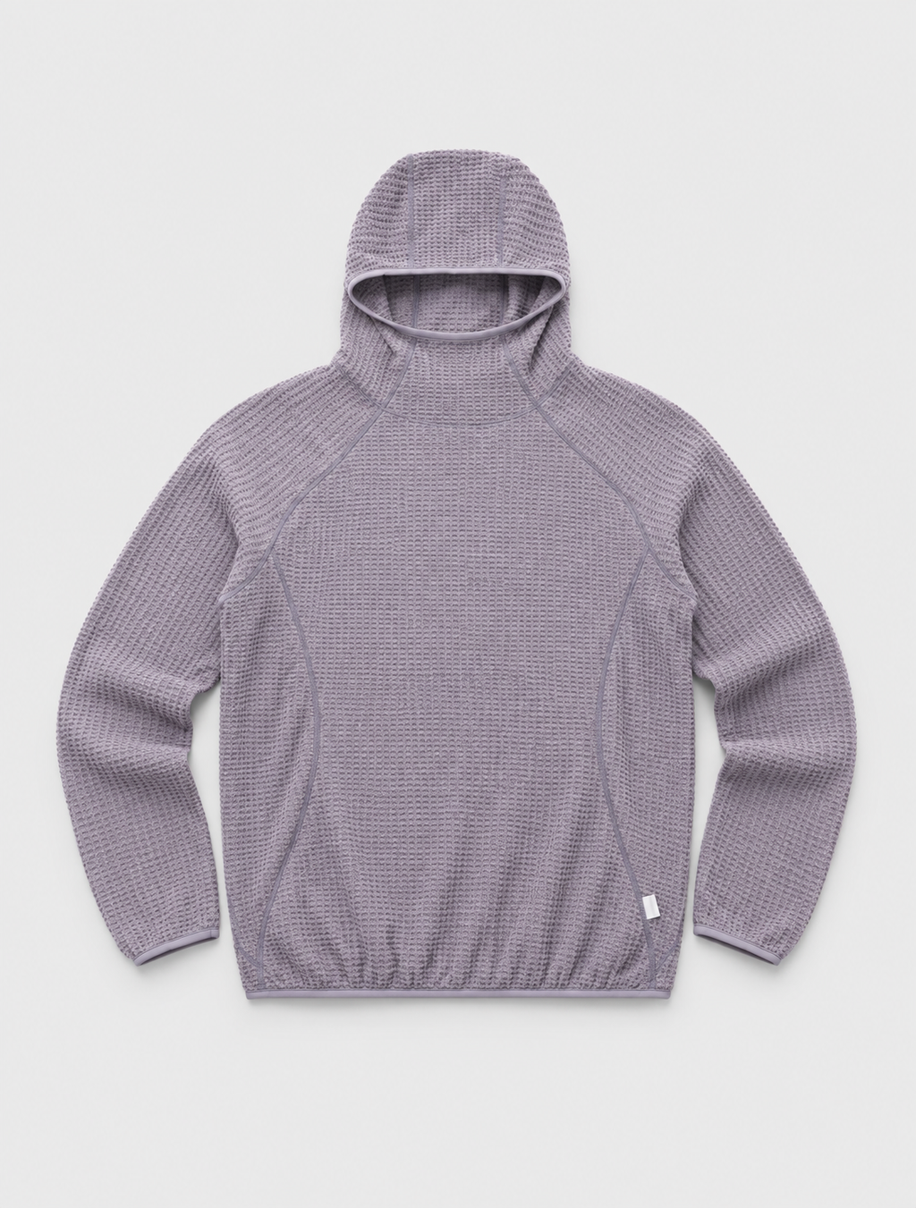 Lightweight Grid Texture Hoodie